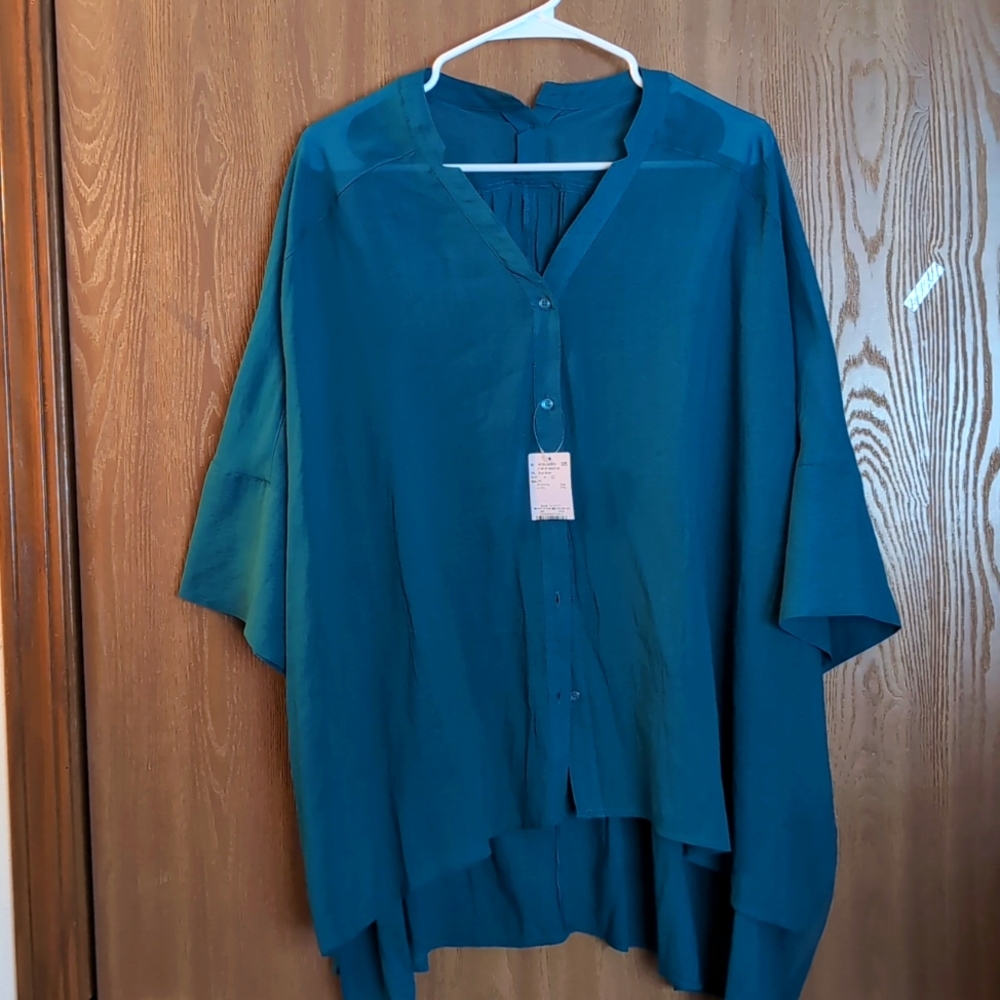 Blue tunic Top